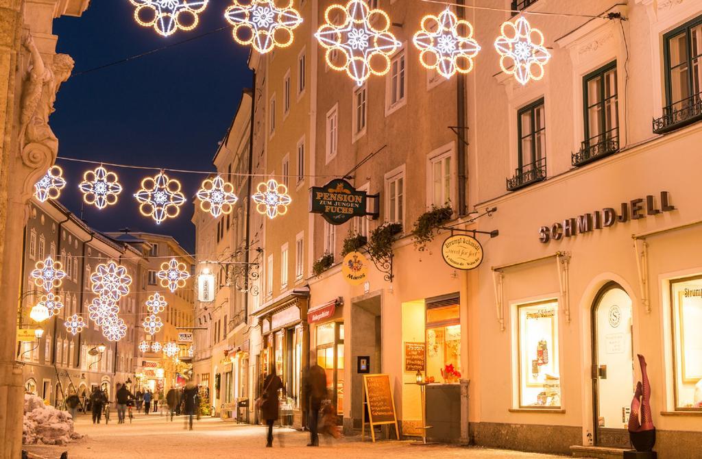 Cityhotel Junger Fuchs Salzburgo Exterior foto